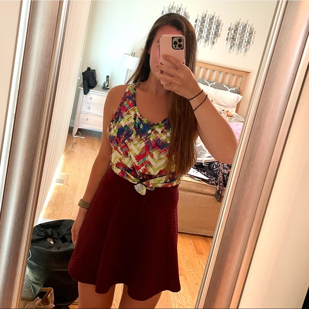 Forever 21 Quilted Skirt